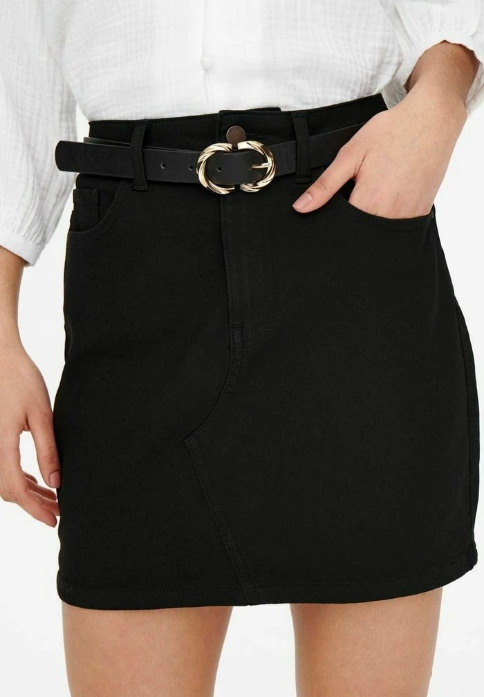 JDY JEANSROCK HIGH WAIST - Jupe En Jean - Black Denim 6 JDY JEANSROCK HIGH WAIST - Jupe En Jean - Black Denim – Image 4