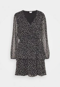 JDYPENELOPE DRESS - Robe De Jour - Black/grey -Promos JDY Boutique 1caae93dd0354c6cb7b925a028b5011d