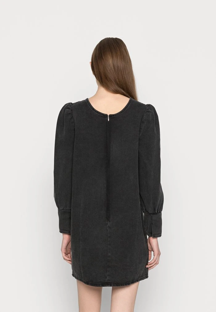 JDY Robe En Jean - Black Denim 5 JDY Robe En Jean - Black Denim – Image 3