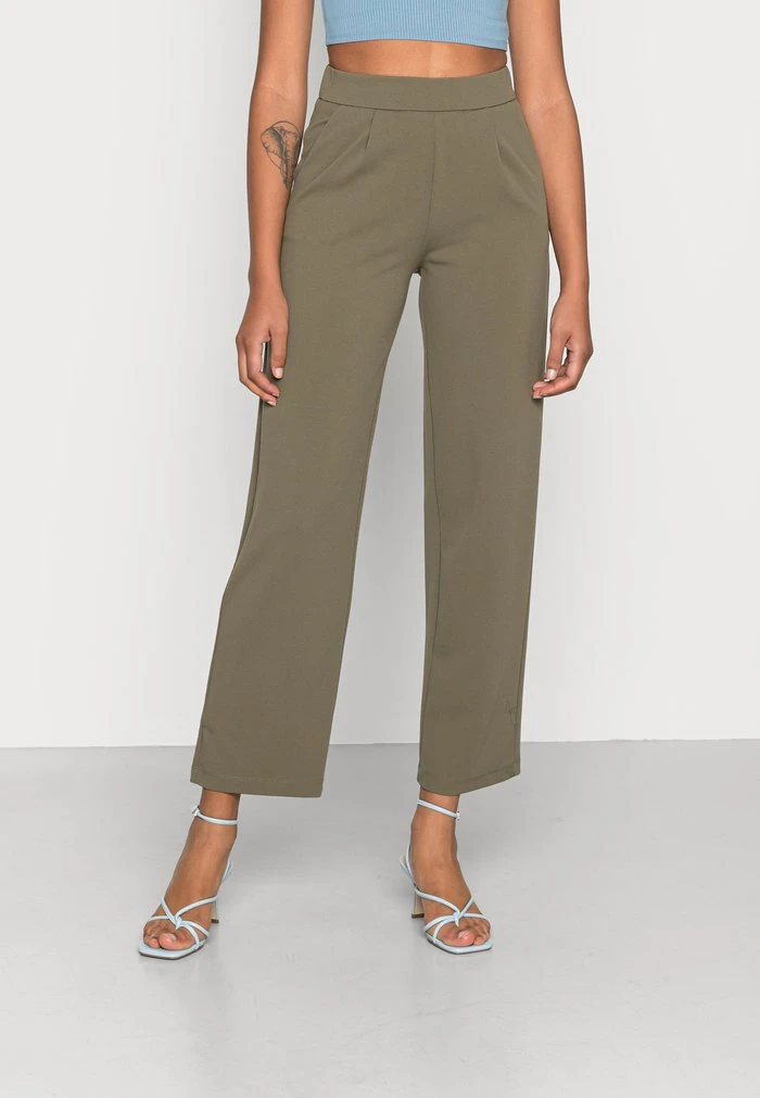JDYCATIA LANEY WIDE PANT - Pantalon Classique - Kalamata 3 JDYCATIA LANEY WIDE PANT - Pantalon Classique - Kalamata