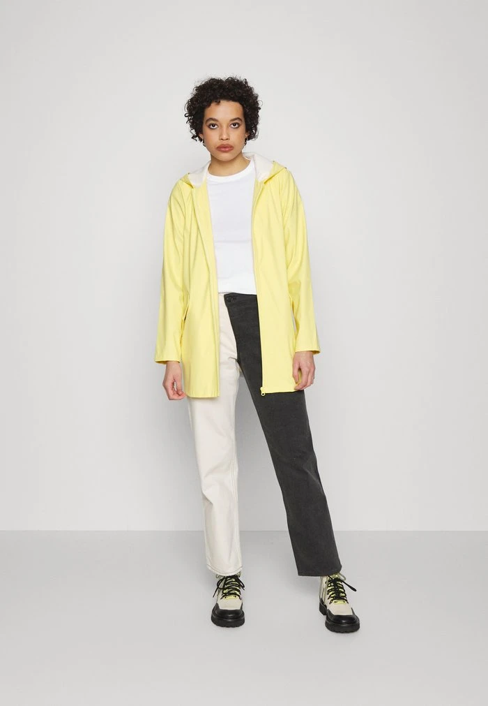 JDYELISA RAINCOAT - Veste Imperméable - Yellow Cream 4 JDYELISA RAINCOAT - Veste Imperméable - Yellow Cream – Image 2