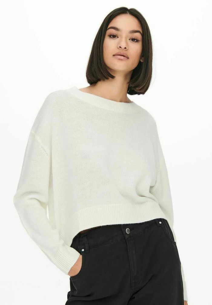 JDY Pullover - Cloud Dancer 6 JDY Pullover - Cloud Dancer – Image 4