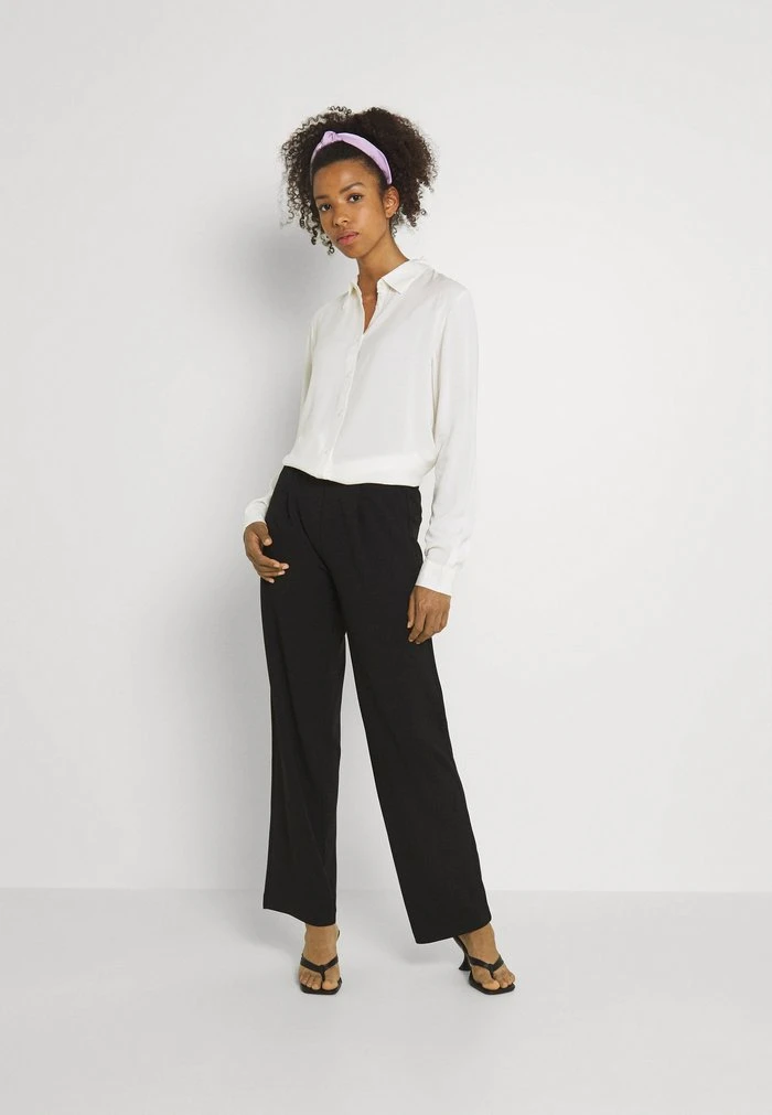 JDYCATIA LANEY WIDE PANT - Pantalon Classique - Black 4 JDYCATIA LANEY WIDE PANT - Pantalon Classique - Black – Image 2
