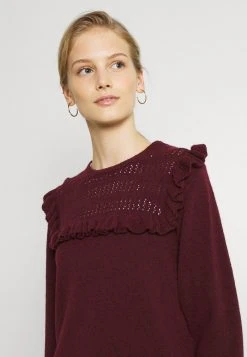 JDYLISA FRILL - Pullover - Windsor Wine 11 JDYLISA FRILL - Pullover - Windsor Wine -Promos JDY Boutique 1e9d3e791f644a108df2b7c0aa7f91a8