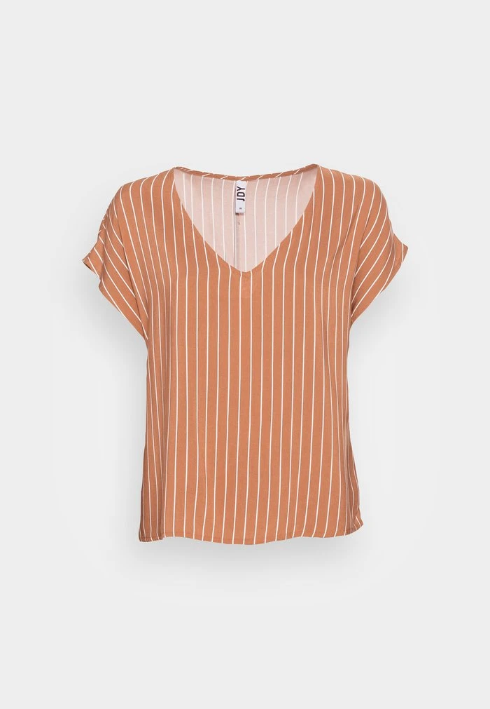 JDYSTARR LIFE V NECK - Blouse - Lion/sandshell 6 JDYSTARR LIFE V NECK - Blouse - Lion/sandshell – Image 4