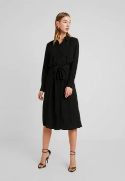 JDYPINTO MIDI DRESS - Robe Chemise - Black