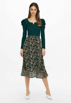 JDY WICKEL- - Jupe Trapèze - Black -Promos JDY Boutique 1ffe38dbe77f42afbbecb34d79fbe7b1