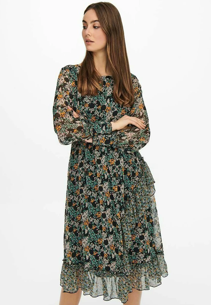 JDY RÜSCHEN - Robe De Jour - Black 3 JDY RÜSCHEN - Robe De Jour - Black