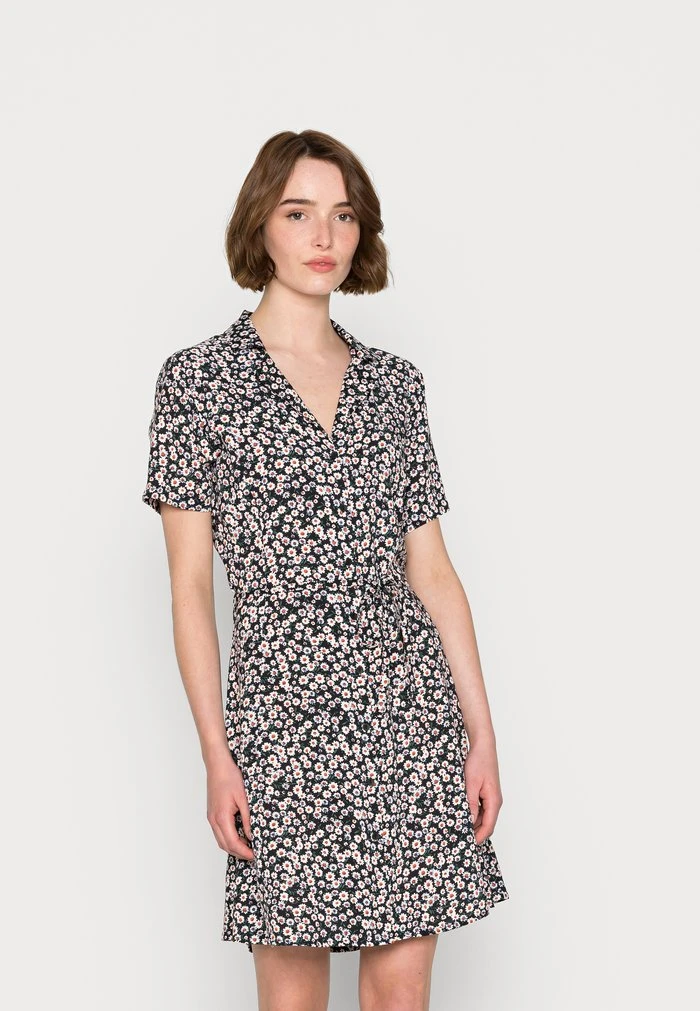 JDYSTARR LIFE DRESS - Robe Chemise - Black 3 JDYSTARR LIFE DRESS - Robe Chemise - Black