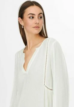 JDY EINFARBIGES - Robe De Jour - Cloud Dancer -Promos JDY Boutique 21c4aa0e10994f1eb3477ddec582dc51