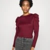 JDYTONSY PUFF SLEEVE - Pullover - Zinfandel -Promos JDY Boutique 21ff634193034069821a8d6058887e27