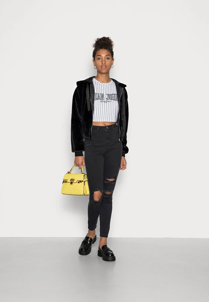 JDYEDWINA HOOD JACKET - Veste D'hiver - Black 4 JDYEDWINA HOOD JACKET - Veste D'hiver - Black – Image 2