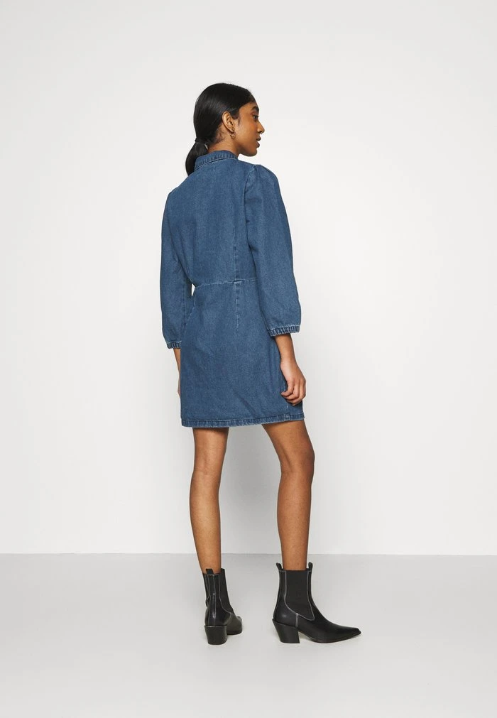 JDYATHENA DRESS - Robe En Jean - Medium Blue Denim 5 JDYATHENA DRESS - Robe En Jean - Medium Blue Denim – Image 3
