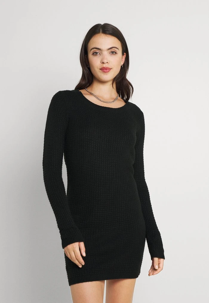 JDYALICE DRESS - Robe Pull - Black 3 JDYALICE DRESS - Robe Pull - Black