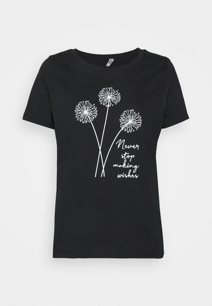 JDYFLORA - T-shirt Imprimé - Black 3 JDYFLORA - T-shirt Imprimé - Black