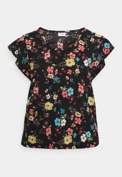 JDYGITTE SVANS V NECK - T-shirt Imprimé - Black -Promos JDY Boutique 23e2148c929548f586bca660ea88fdb7