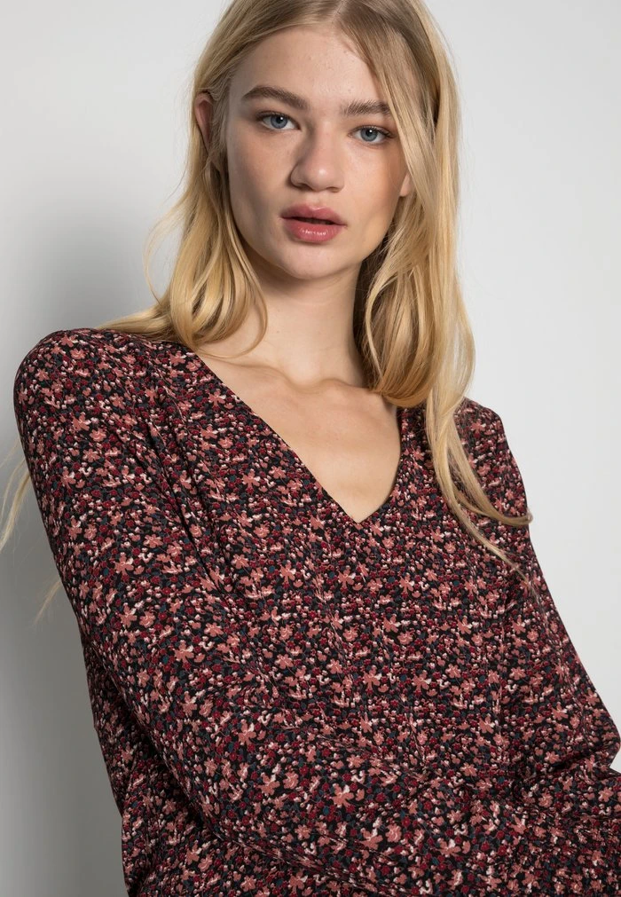 JDYPIPER V NECK - Blouse - Black/light Pink 7 JDYPIPER V NECK - Blouse - Black/light Pink – Image 5