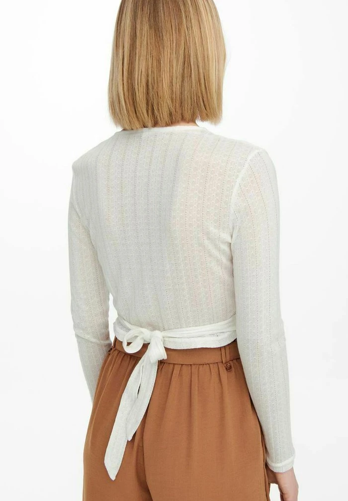 JDY WICKEL - T-shirt à Manches Longues - White 7 JDY WICKEL - T-shirt à Manches Longues - White – Image 5