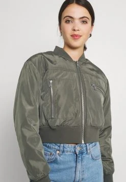 JDYDELTA CROPPED JACKET - Blouson Bomber - Kalamata