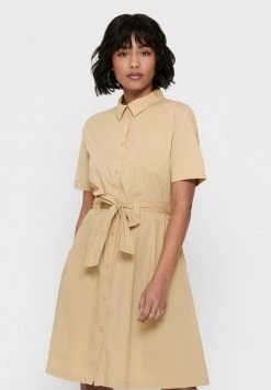 JDYMILLIE LIFE DRESS - Robe Chemise - Warm Sand