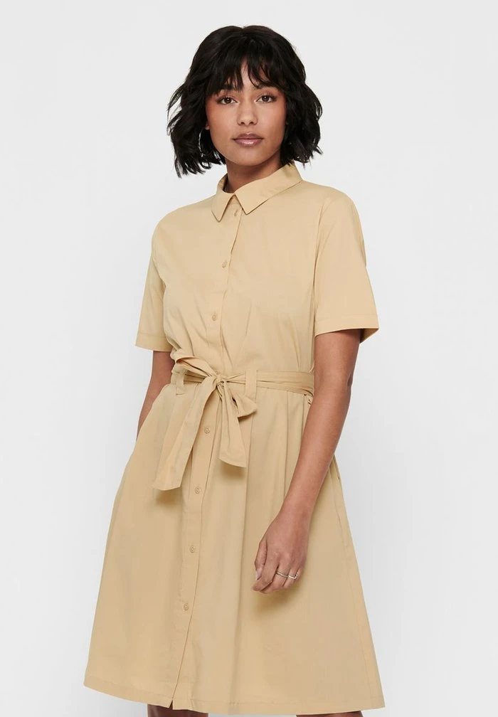 JDYMILLIE LIFE DRESS - Robe Chemise - Warm Sand 3 JDYMILLIE LIFE DRESS - Robe Chemise - Warm Sand