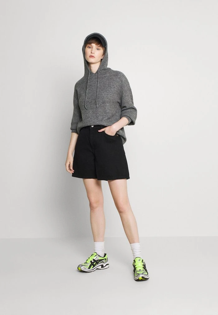 JDYSUNDAY HOOD - Sweat à Capuche - Dark Grey Melange 4 JDYSUNDAY HOOD - Sweat à Capuche - Dark Grey Melange – Image 2