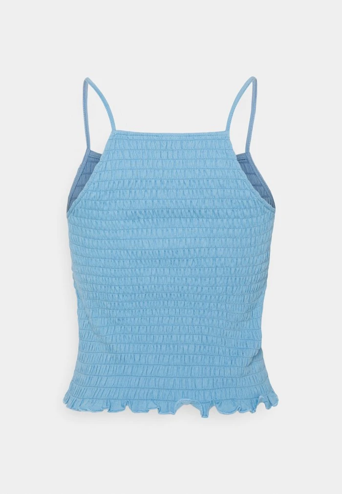 JDYFRULLA SMOCK STRAP - Débardeur - Dusk Blue 4 JDYFRULLA SMOCK STRAP - Débardeur - Dusk Blue – Image 2