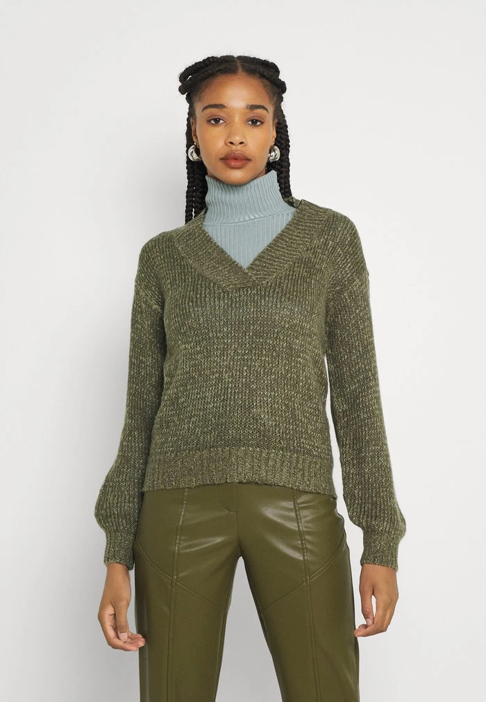 JDYHILARY V-NECK - Pullover - Kalamata 3 JDYHILARY V-NECK - Pullover - Kalamata