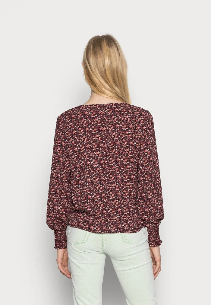 JDYPIPER V NECK - Blouse - Black/light Pink 5 JDYPIPER V NECK - Blouse - Black/light Pink – Image 3