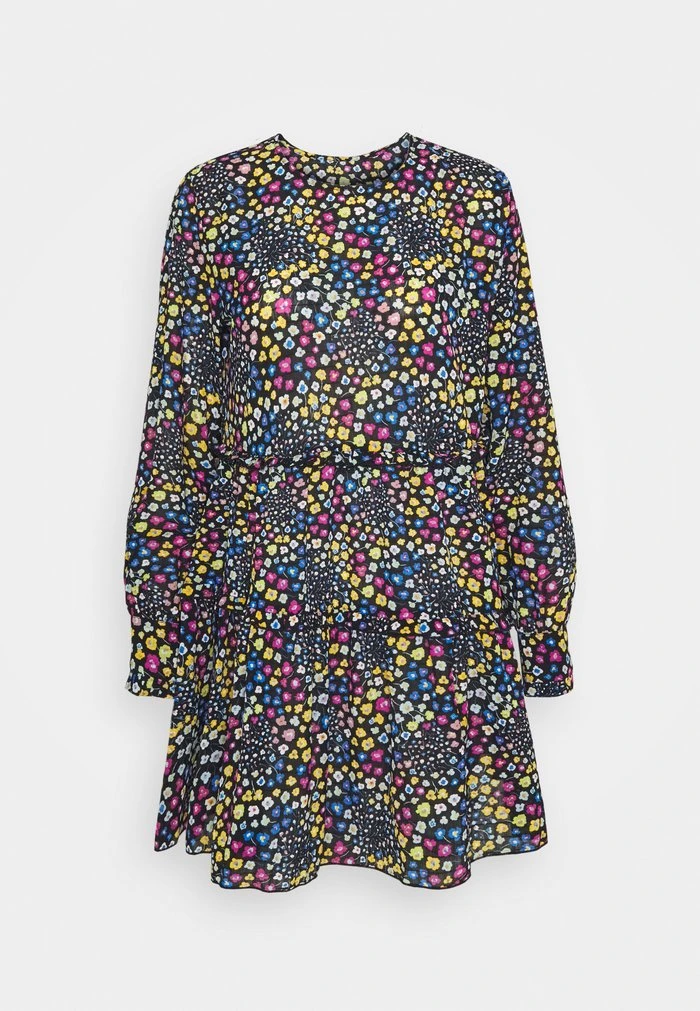 JDYLEA SHORT DRESS - Robe De Jour - Black/multicolor 7 JDYLEA SHORT DRESS - Robe De Jour - Black/multicolor – Image 5