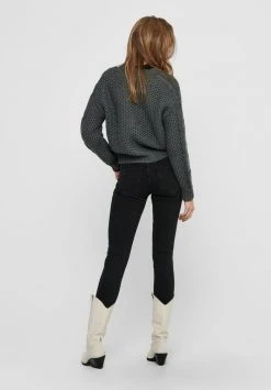 JDYJULIA CABLE CARDIGAN - Gilet - Dark Grey Melange -Promos JDY Boutique 2ddee285ecdc41d58386288a1f35a9c9