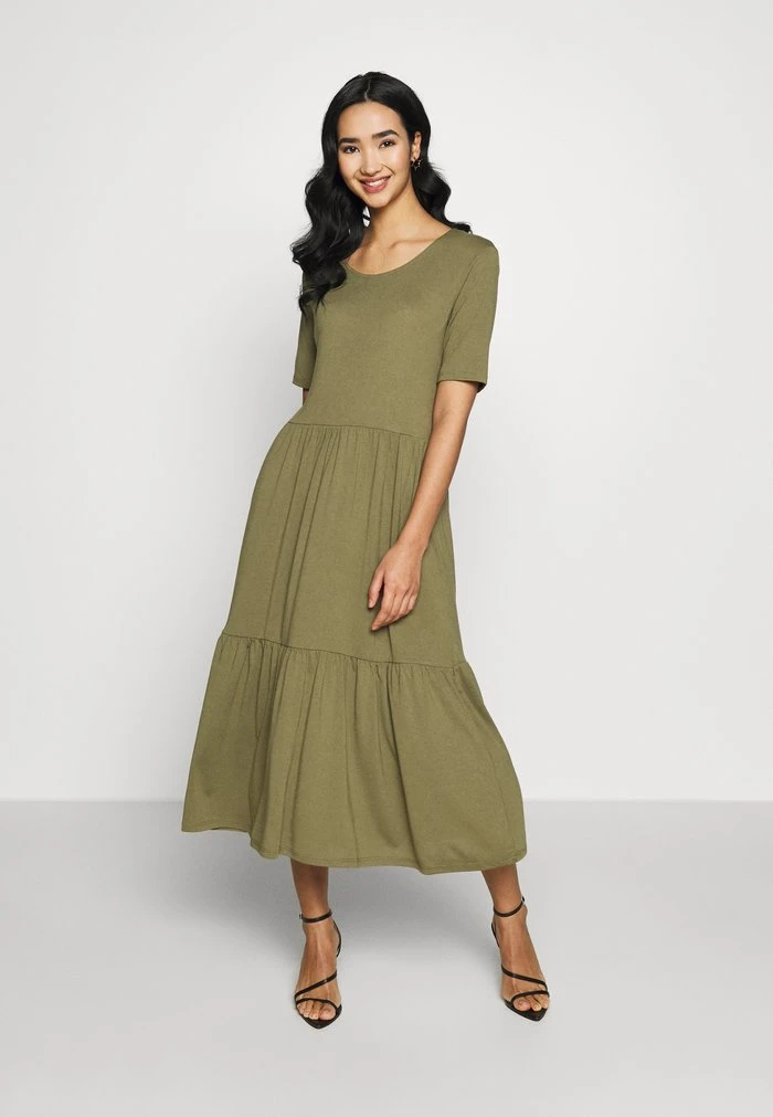 JDYDALILA FROSTY LONG DRESS - Robe En Jersey - Martini Olive 3 JDYDALILA FROSTY LONG DRESS - Robe En Jersey - Martini Olive