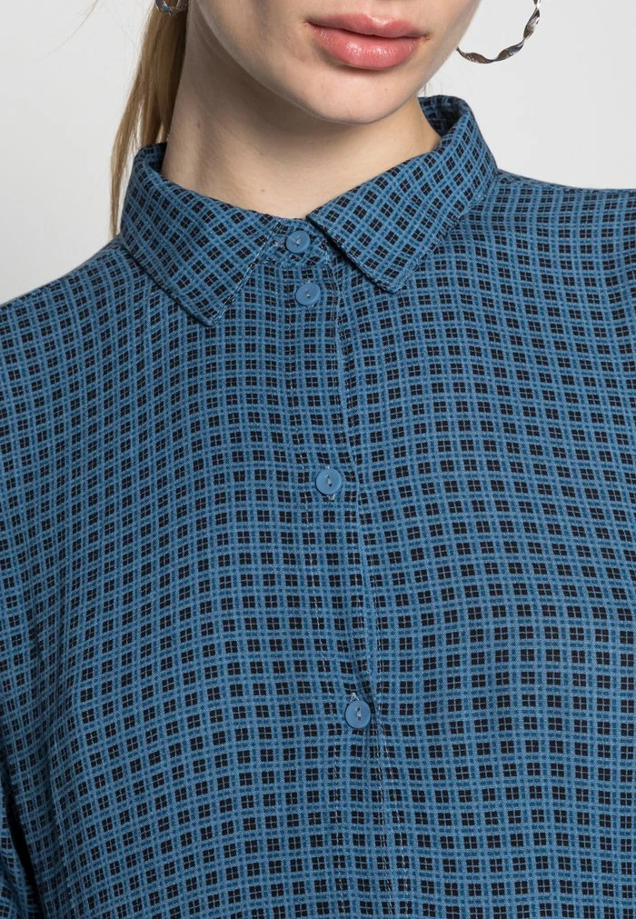 JDYLORA ABOVE KNEE DRESS - Robe Chemise - Captains Blue/black 7 JDYLORA ABOVE KNEE DRESS - Robe Chemise - Captains Blue/black – Image 5