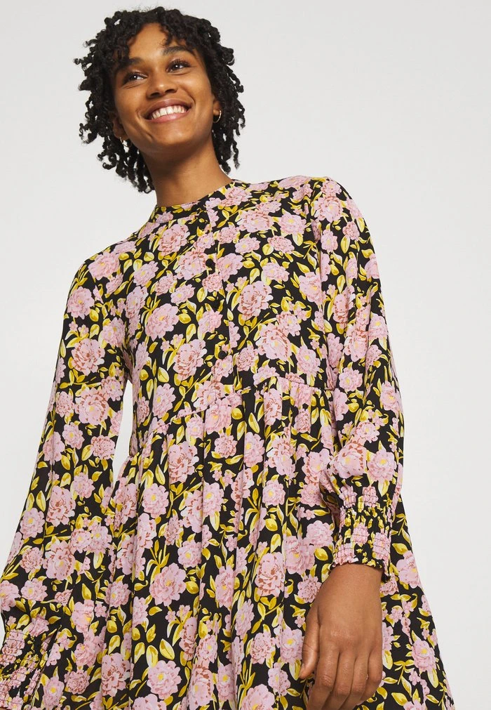 JDYCARMEN SHORT DRESS - Robe Chemise - Black 6 JDYCARMEN SHORT DRESS - Robe Chemise - Black – Image 4