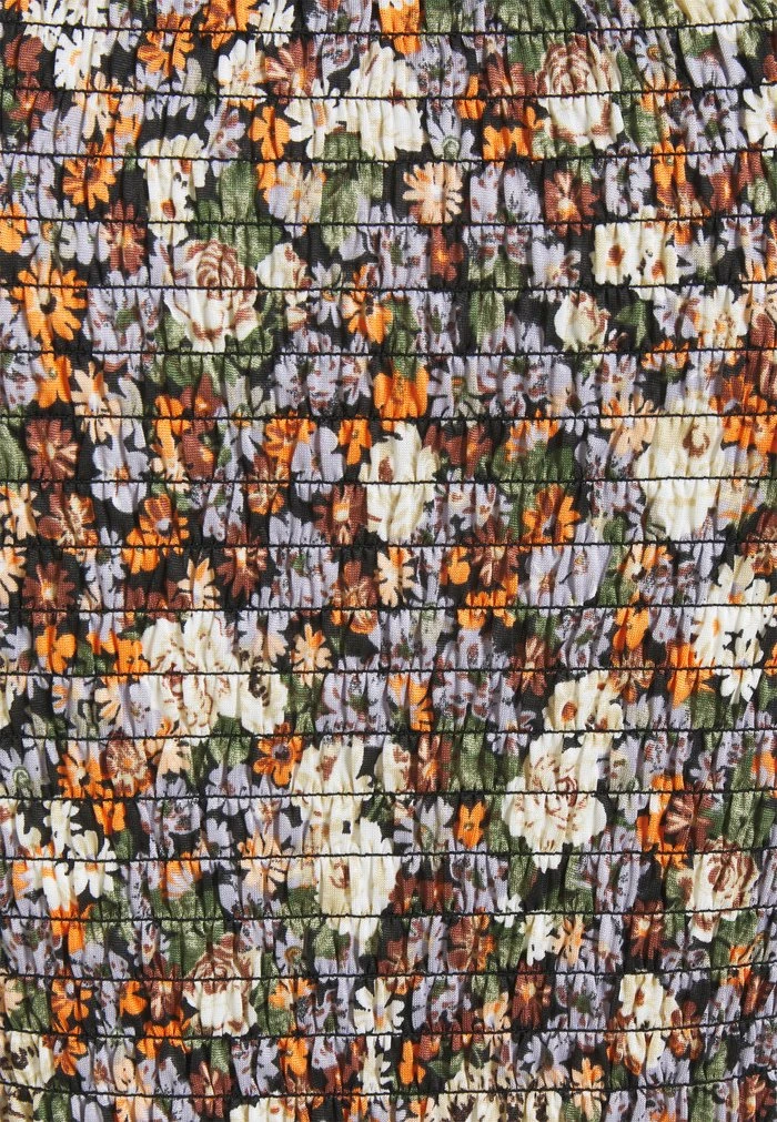 JDYBOA SMOCK - T-shirt Imprimé - Black/purple Flower 5 JDYBOA SMOCK - T-shirt Imprimé - Black/purple Flower – Image 3