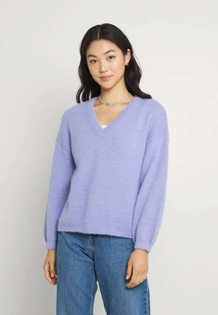 JDYALESSI LIFE V NECK - Pullover - Jacaranda 3 JDYALESSI LIFE V NECK - Pullover - Jacaranda