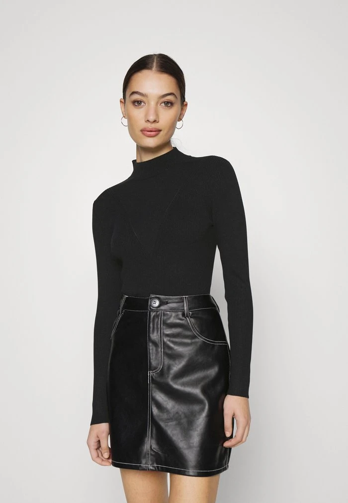 JDYPLUM REBA HIGH NECK - Pullover - Black 3 JDYPLUM REBA HIGH NECK - Pullover - Black