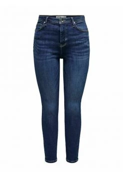 JDY CRYSTAL MID - Jeans Skinny - Dark Blue Denim