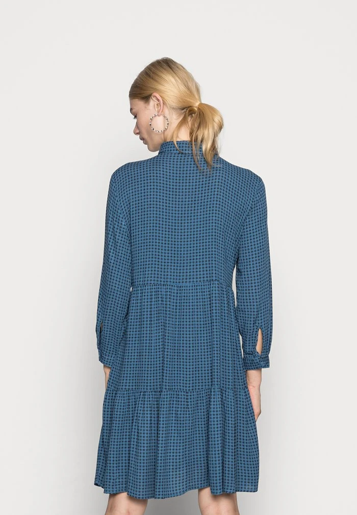 JDYLORA ABOVE KNEE DRESS - Robe Chemise - Captains Blue/black 5 JDYLORA ABOVE KNEE DRESS - Robe Chemise - Captains Blue/black – Image 3