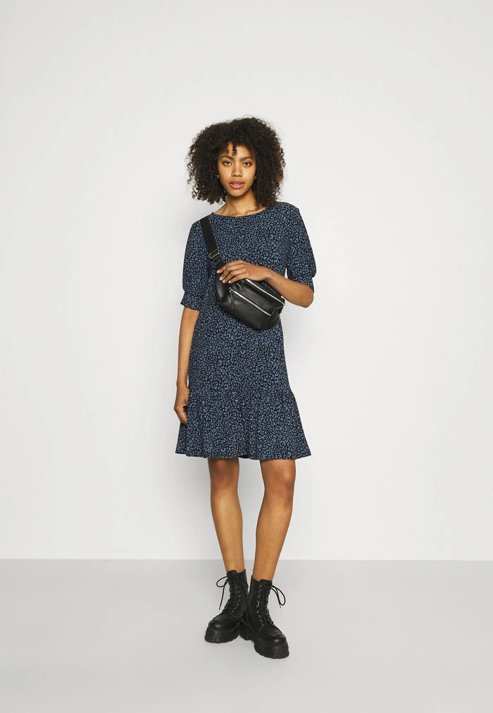 JDYGITTE SVAN DRESS - Robe De Jour - Black/blue 4 JDYGITTE SVAN DRESS - Robe De Jour - Black/blue – Image 2