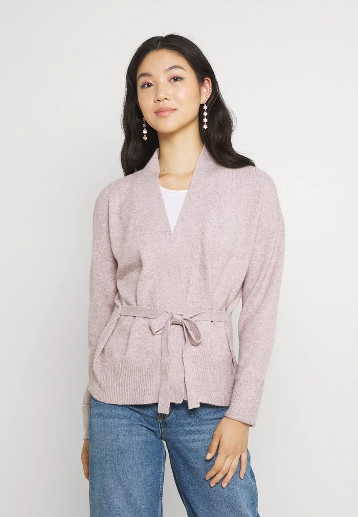 JDYPAMELA LIFE WRAP - Gilet - Nostalgia Rose Melange 3 JDYPAMELA LIFE WRAP - Gilet - Nostalgia Rose Melange