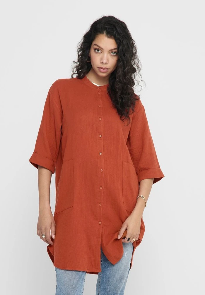 JDY Chemisier - Red Ochre 3 JDY Chemisier - Red Ochre