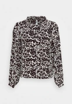 JDYROXANNE - Blouse - White Black Abstract Flowers -Promos JDY Boutique 35bd2df55108466ebcbde5ddc67921b2