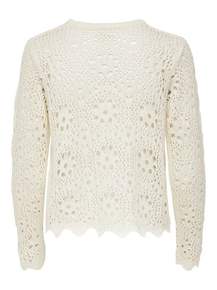 JDY STRUKTUR - Pullover - Cloud Dancer 9 JDY STRUKTUR - Pullover - Cloud Dancer – Image 7