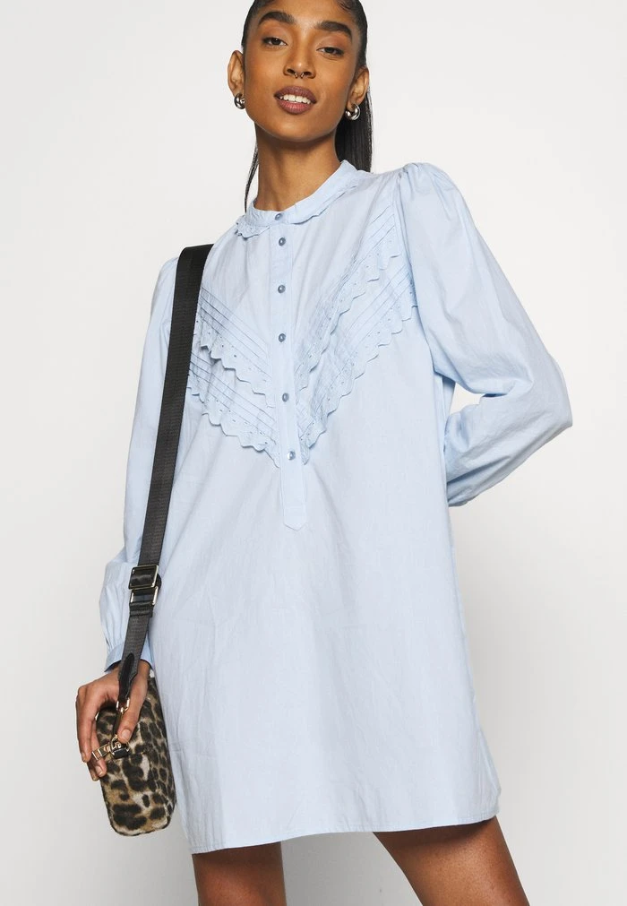 JDYMUMBAI LIFE - Robe Chemise - Cashmere Blue 7 JDYMUMBAI LIFE - Robe Chemise - Cashmere Blue – Image 5