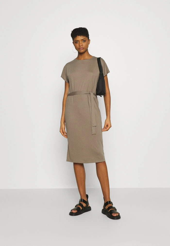 JDYURBAN GABRIELLA BELT DRESS - Robe En Jersey - Toasted Coconut 4 JDYURBAN GABRIELLA BELT DRESS - Robe En Jersey - Toasted Coconut – Image 2