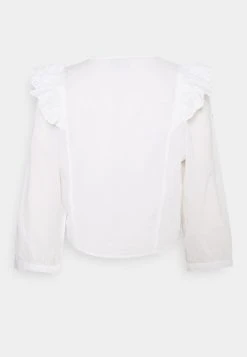 JDYSEVILIA LIFE 3/4 SHORT BLOUSE - T-shirt à Manches Longues - Cloud Dancer -Promos JDY Boutique 37b70b76ff2842d598f6f8f4d8bd3674