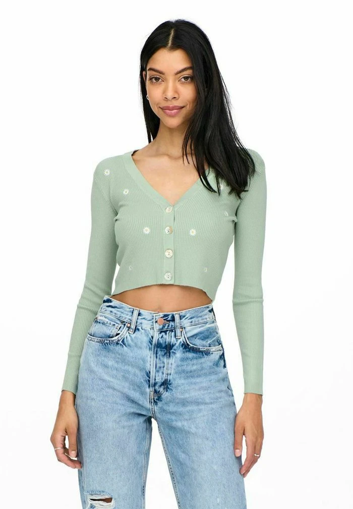 JDY BESTICKTE - Gilet - Frosty Green 4 JDY BESTICKTE - Gilet - Frosty Green – Image 2