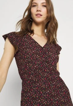 JDYGITTE SVAN CAPSLEEVE DRESS - Robe De Jour - Black/pink 12 JDYGITTE SVAN CAPSLEEVE DRESS - Robe De Jour - Black/pink -Promos JDY Boutique 392acd9f125b4494b9078933fd996127