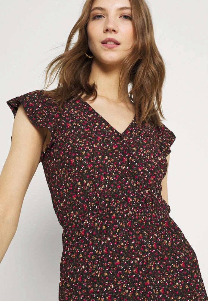 JDYGITTE SVAN CAPSLEEVE DRESS - Robe De Jour - Black/pink 6 JDYGITTE SVAN CAPSLEEVE DRESS - Robe De Jour - Black/pink – Image 4